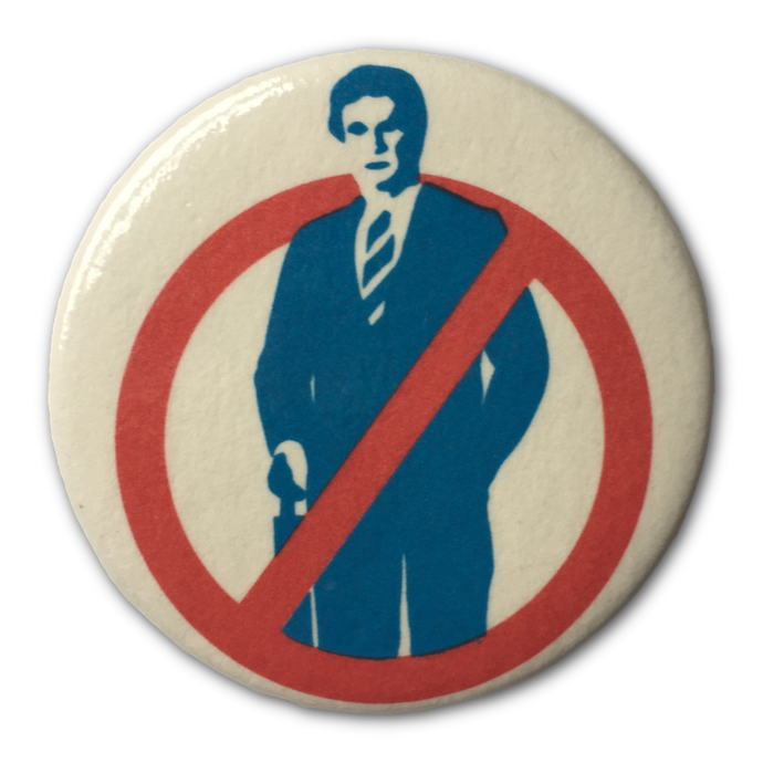 Blue Busters Button