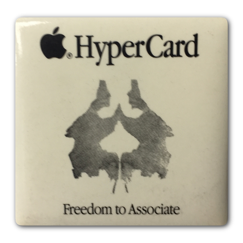 HyperCard Rorschach Button