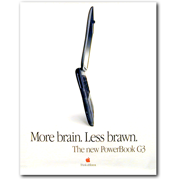 PowerBook G3 Less Brawn Poster