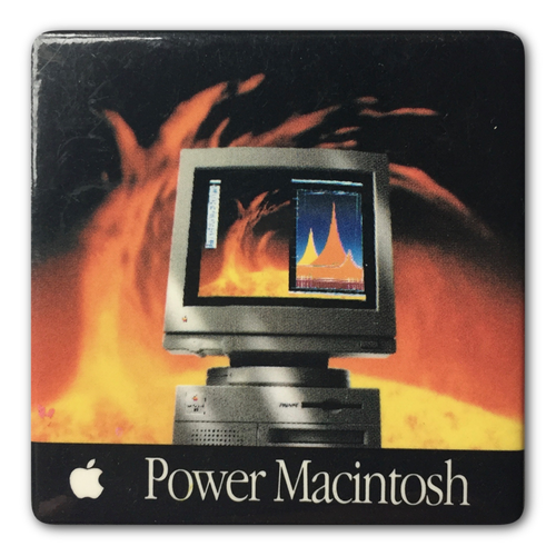Power Macintosh Button