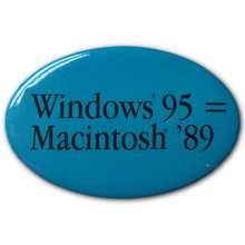 Win 95 = Mac 89 Button