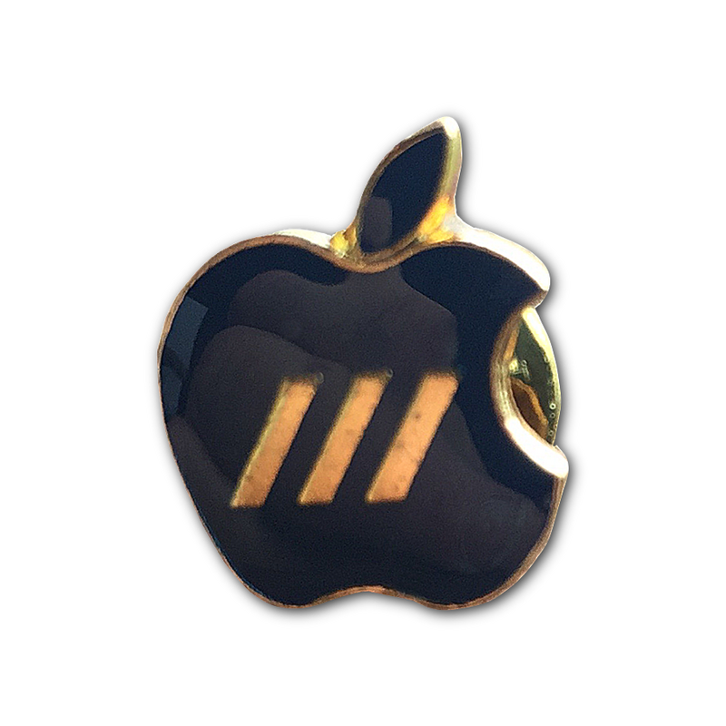 Apple III Lapel Pin – The Missing Bite