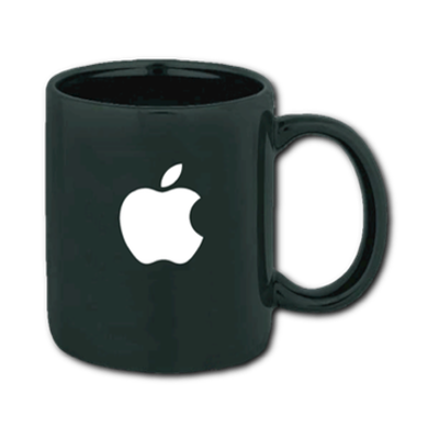 Black Ironstone Apple Mug