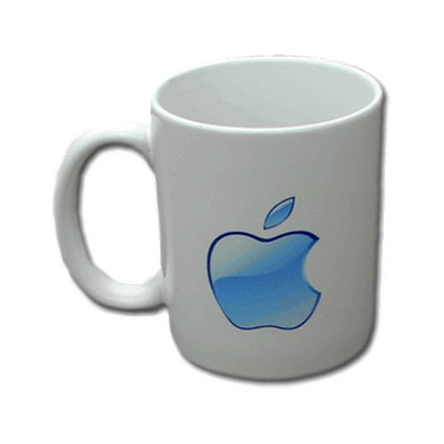 Blue Apple Mug