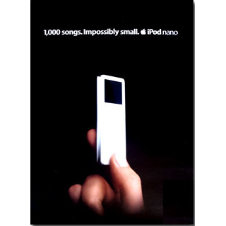iPod Nano 3/4 Poster