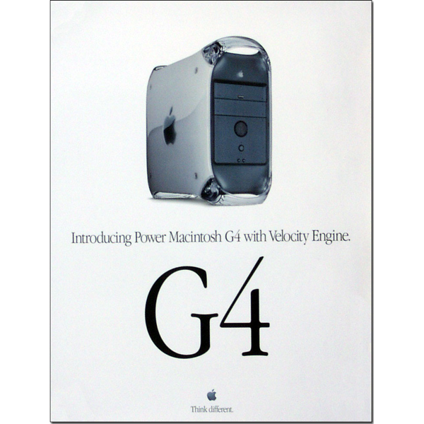 PowerMac G4 & Chinema Display Poster PowerMac G4 & Chinema Display Poster