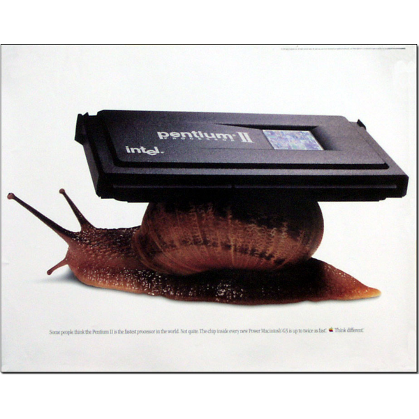 Pentium Snail Poster
