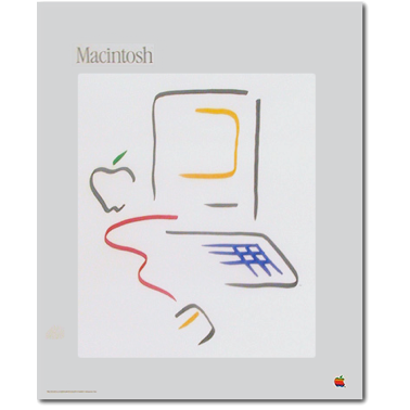 Picasso Macintosh Poster