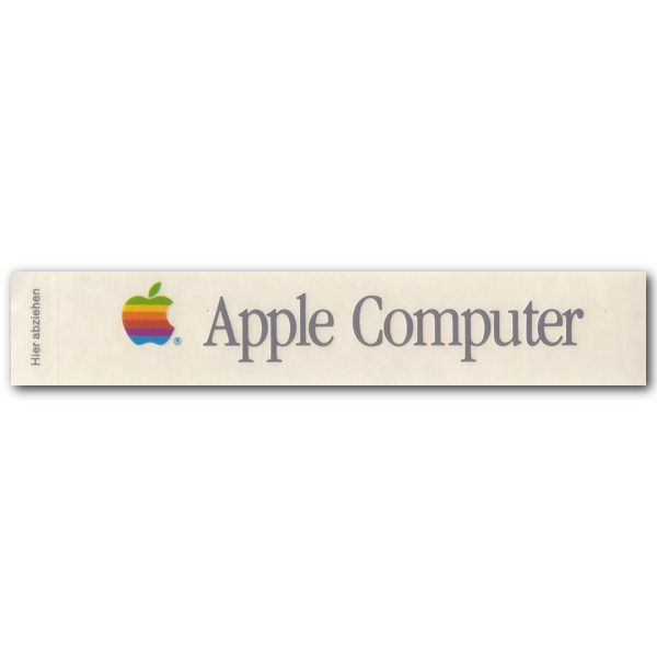 Apple Computer Sticker