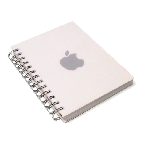 Grey Apple Notebook