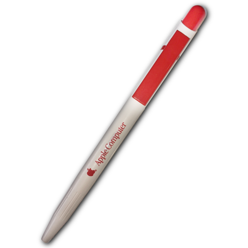 Red Apple Computer Pen – The Missing Bite