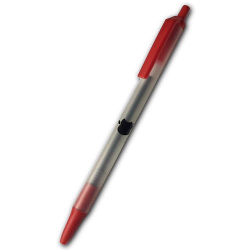 Red Translucent Pen